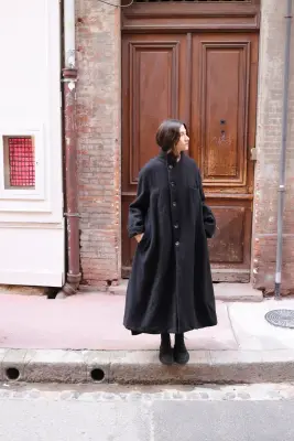 Ricorrrobe – Forest Coat – Black