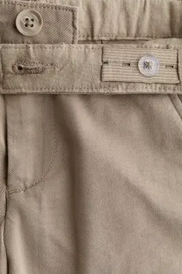 3-pack cotton chino shorts - Beige/gris foncé