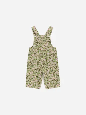 Pantalon salopette - Vert clair/Rose