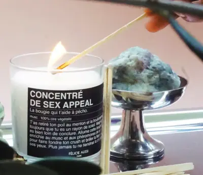 Bougie Concentré de Sex Appeal - Musc - Félicie Aussi