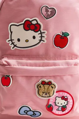 Sac à dos avec motifs - Rose ancien/Hello Kitty