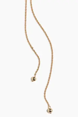 Collier Y - Doré