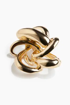 Broche en métal - Doré