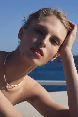 COLLIER RAS-DE-COU - ARGENTÉ