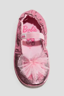 Chaussons de danse scintillants - Rose clair/Barbie