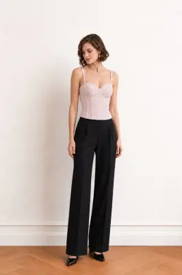 Esme Polka Dot Corset Top