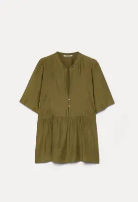 Nouveau ! POMANDÈRE Blouse 9496 Kaki -50%