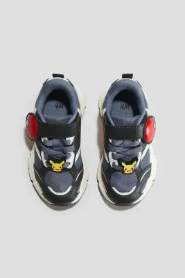 Motif-detail trainers - Bleu foncé/Pokémon