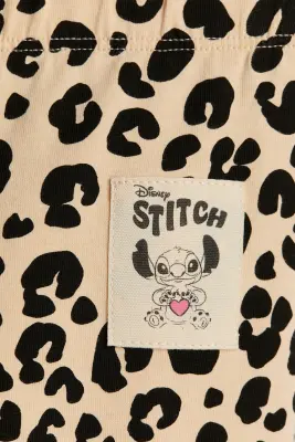 Ensemble imprimé 2 pièces en coton - Gris foncé/Lilo et Stitch