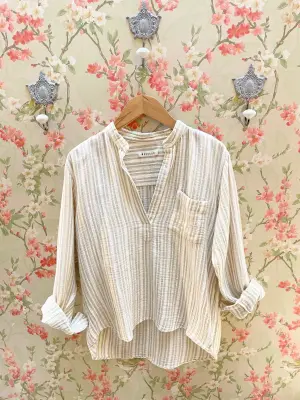Nouveau ! MASSCOB Blouse Java Tan -50%
