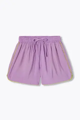 Short boxer à liseré Femme