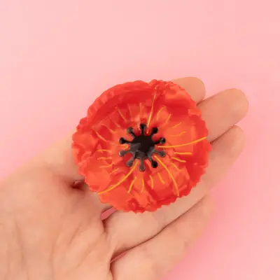 Pince à cheveux Coquelicot Coucou Suzette
