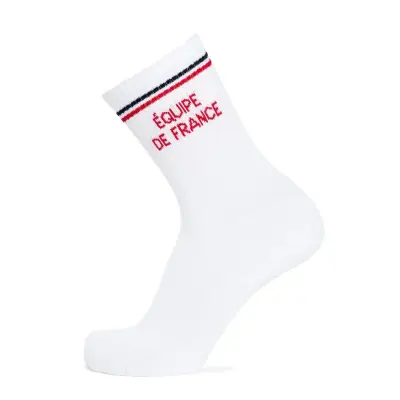 Mi-chaussette sportwear Elysée Blanc