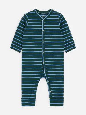 Pyjamas tout-en-un, lot de 2 - Vert/Bleu