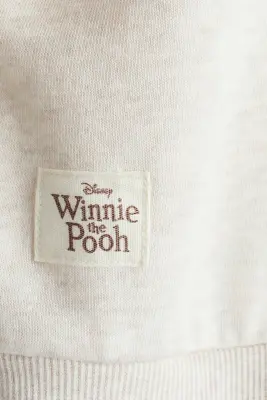 Ensemble 2 pièces en molleton imprimé - Beige clair/Winnie l'ourson
