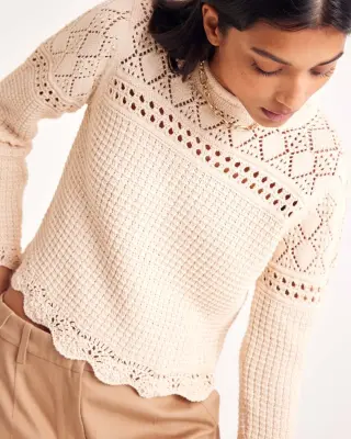 Pull Salvador écru
