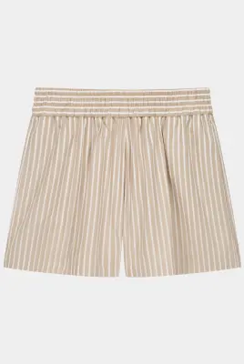 SHORT COTON RAYÉ MONICA