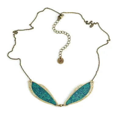 Collier Bois Chrysalide