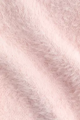 Legging en maille duveteuse - Rose clair