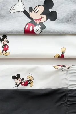 Lot de 2 pyjamas imprimés - Gris/Mickey