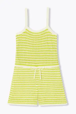 Combishort en crochet Femme