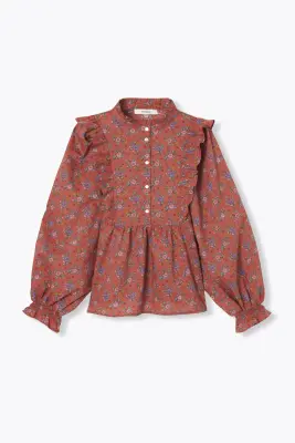 Chemise fleurie Femme