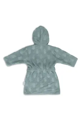 Peignoir En Éponge 3-4 Ans - Miffy - Miffy Jacquard/sea Green