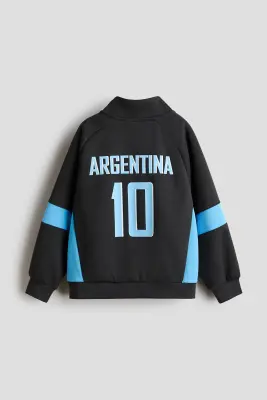 Veste de football - Noir/Argentina