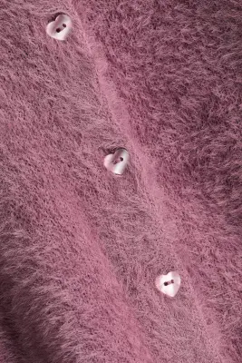 Gilet duveteux - Violet ancien foncé
