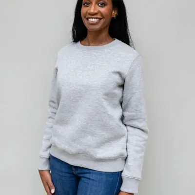 Sweat Alexia molletonné gris