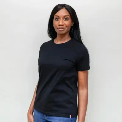 T-shirt Mauricette noir
