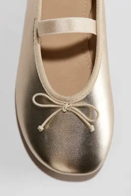 Ballerines - Doré