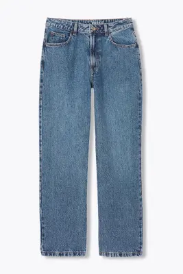 BASILE jean droit taille haute
