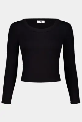 HAUT CÔTELÉ MAILLE FINE THEA