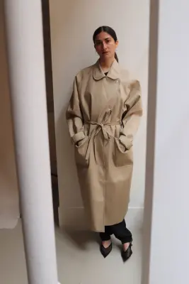 MONIQUEVANHEIST – COAT RANCH – KAKI