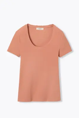 T-shirt col hublot Femme