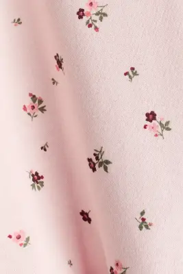 Sweat imprimé - Rose clair/fleuri