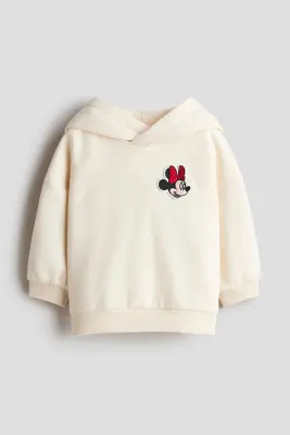2-piece motif-detail sweatshirt set - Beige clair/Minnie