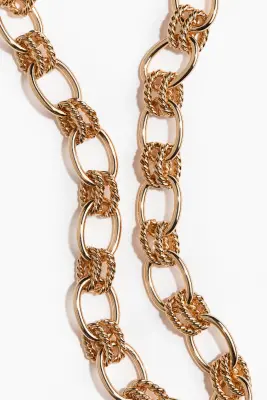 Collier chaîne - Doré
