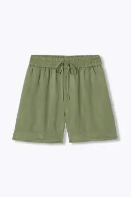 Short fluide uni Femme