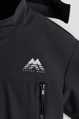 Veste softshell résistante à l'eau - Noir