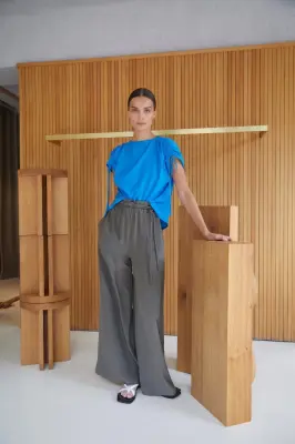 Pantalon Tran Taupe Gray