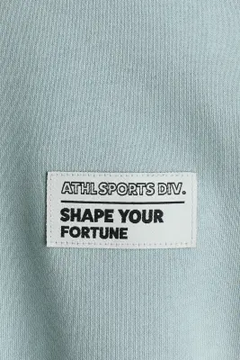 Sweat en coton - Turquoise ancien