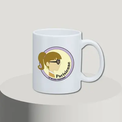 MUG CÉRAMIQUE PARISIENNE – L'ART DE VIVRE À LA FRANÇAISE