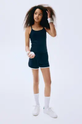 Top de yoga SoftMove™ - Bleu marine