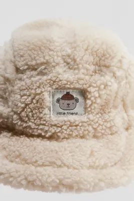 Casquette avec rabats d'oreilles - Beige clair/Little Friend