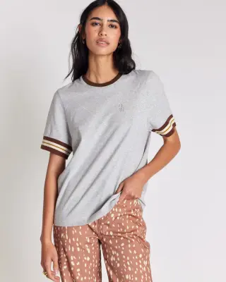 Tee-shirt Tom gris chiné