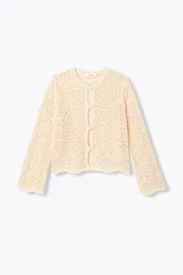 Cardigan court en crochet