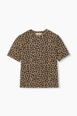 T-shirt léopard Femme