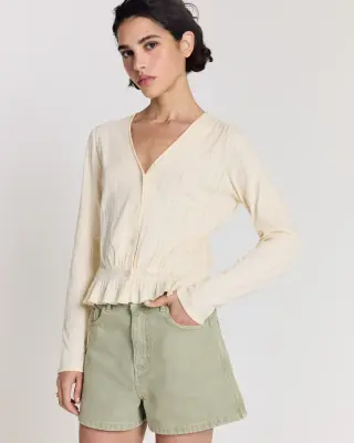 Cardigan Noelie crème